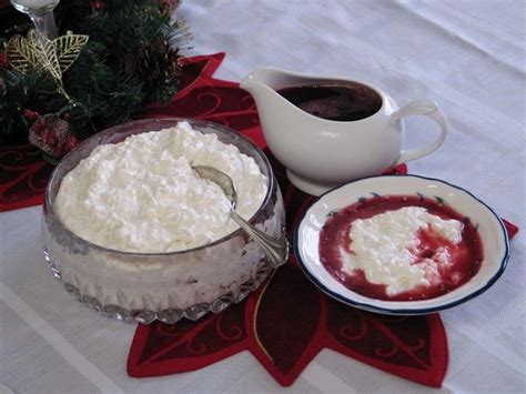 Norwegian Rice Pudding - Traditional Norwegian Christmas Dessert, using ...