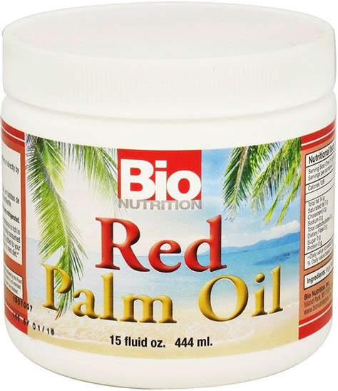 Bio Nutrition Red Palm Oil 15 oz 30 Servings