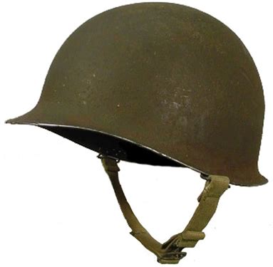 WW2 American M1 steel helmet