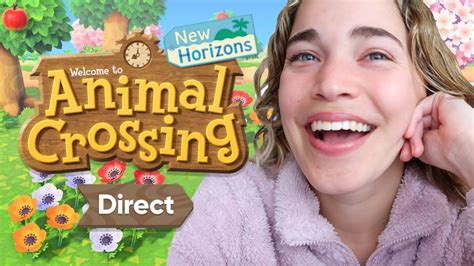 animal crossing new horizons direct reaction 🌷 - YouTube