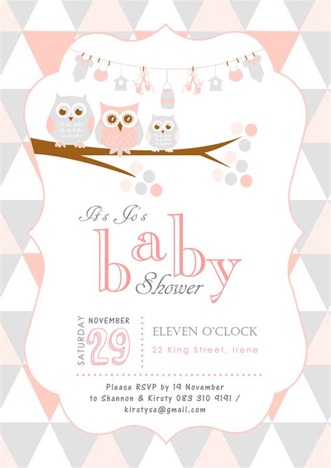 Baby Shower Invitation :: Behance