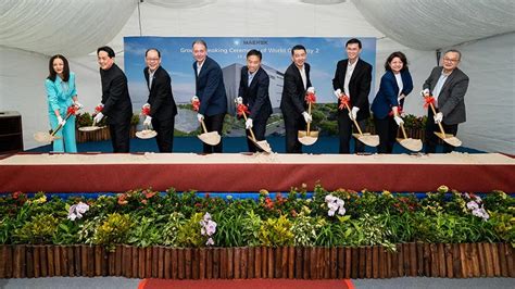 Maersk begins construction on new distribution centre in Singapore - Port Technology International