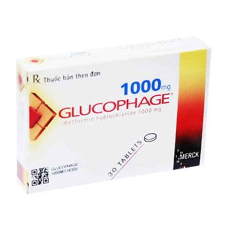 Glucophage 1000 mg ( Metformin Hydrochloride ) 30 film-coated tablets