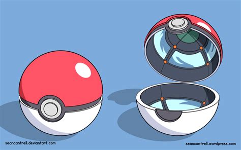 Poke Ball - Toon by seancantrell on DeviantArt