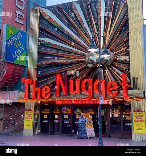 The Nugget casino, Downtown Reno, Nevada, United States Stock Photo - Alamy