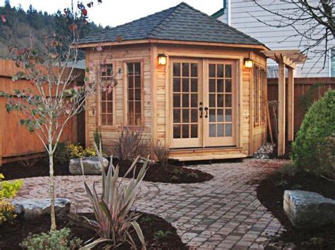 The Catalina: Our 5 Sided Corner Shed | Summerstyle | Corner sheds, Backyard sheds, Shed plans