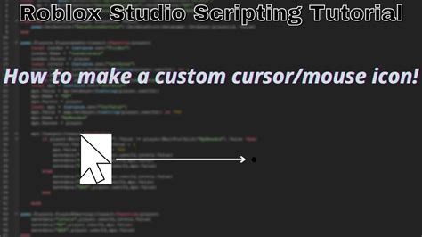 How to make custom cursors/Mouse icons in Roblox! (Roblox Studio Scripting Tutorial 2022) - YouTube