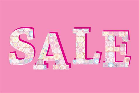 Sale banner. Big summer sale sign over pink background 512144 Vector ...