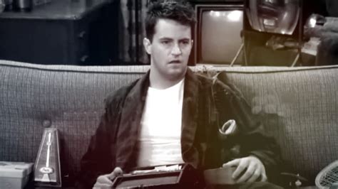 When Matthew Perry as Chandler Bing feared a lonely death on Friends ...