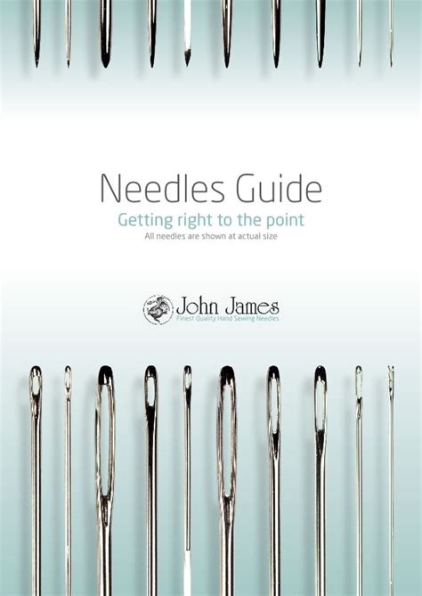 Needles Guide | Sewing Needle Sizes and Tips