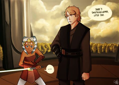 SW - Something wrong by Renny08.deviantart.com #fanart - Anakin and Ahsoka Star Wars Rebels ...