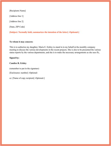 How To Sign Off Letter On Behalf Of Someone Else - Darrin Kenney's Templates