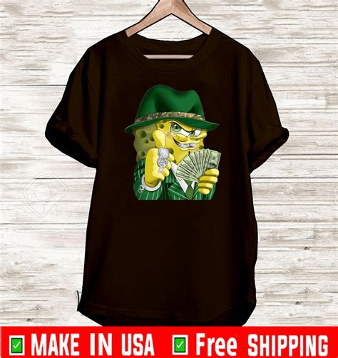 Gangster Spongebob T-Shirt - ShirtsMango Office