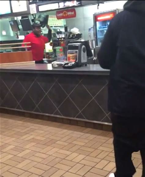 Furious McDonald's employee has epic meltdown and trashes restaurant ...