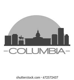 Columbia South Carolina Skyline Stock Vectors, Images & Vector Art | Shutterstock