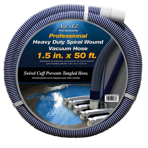 Professional 1.5 Inch x 50 Feet Vacuum Hose