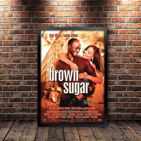 Brown Sugar Movie Poster Framed and Ready to Hang. - Etsy