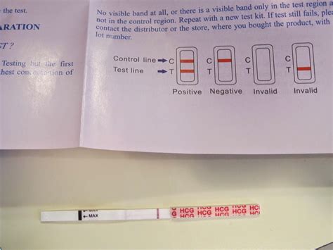 22 PREGNANCY TEST POSITIVE BUT NO CONTROL LINE - * PregnancyTestPositive