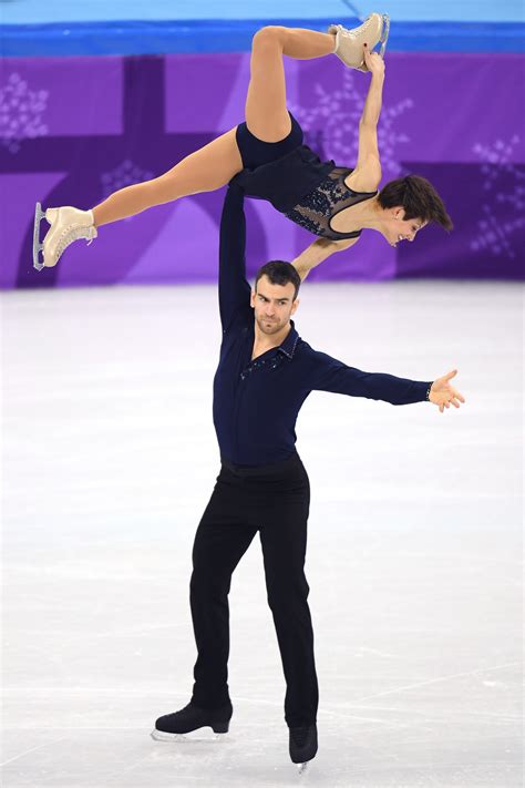 Couples Figure Skating Routine to "With or Without You" | POPSUGAR Fitness