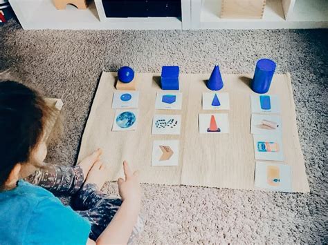 How To Use The Montessori Geometric Solids • Happy Homeschool Adventures