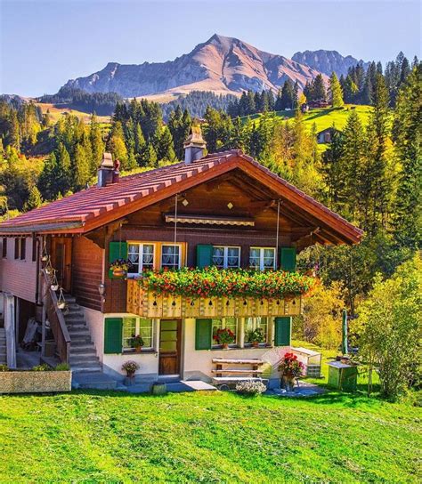 Beautiful house surrounded by stunning landscape Switzerland http://bit.ly/2GltLrx | Beautiful ...