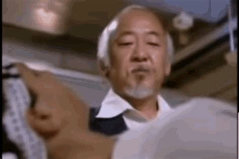 Karate Kid Daniel GIF - Karate Kid Daniel Mister Miyagi - Discover & Share GIFs