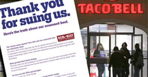 Taco Bell Fights Back On Beef Lawsuit - CBS Detroit