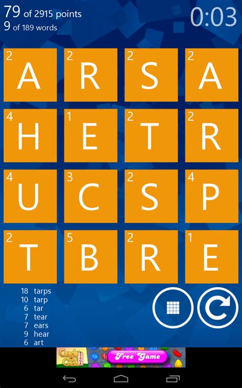 [New Game] Microsoft Releases Wordament Online Word Puzzle Game On Android
