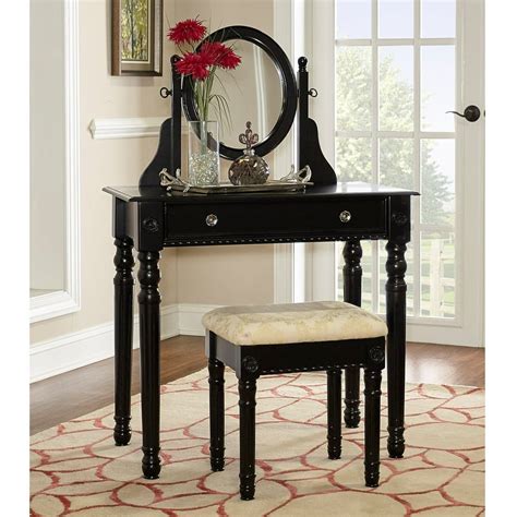 Linon Home Decor Lorraine Vanity Set, Multiple Colors - Walmart.com ...