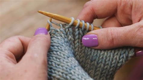 How to Increase Stitches with Make One (M1) in Knitting