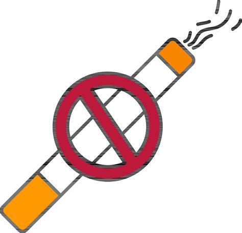 Colorful Smoking Ban Icon. 24468629 Vector Art at Vecteezy