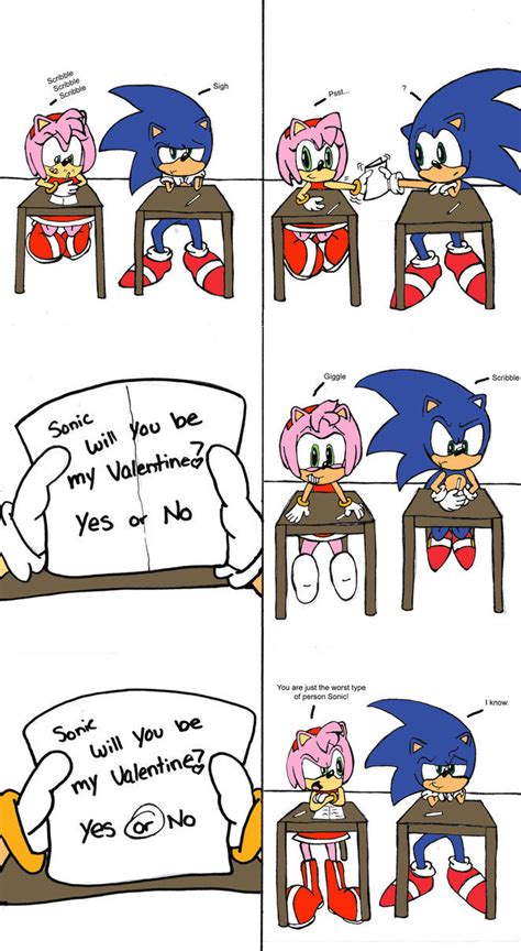 VERY FUNNY COMIC LOL - Sonic and Amy Photo (18178029) - Fanpop