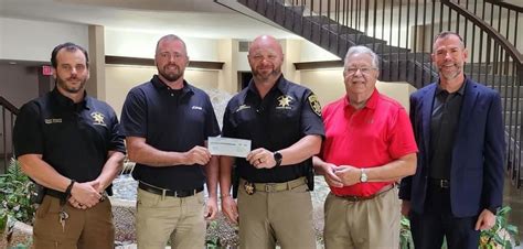 Randolph County Sheriff’s Office Receives $10,000 Grant: Rep. Friess Comments - David Friess