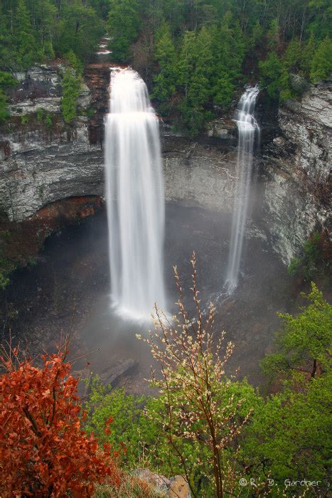 Coon Creek Falls in Fall Creek Falls State Park, Tennessee