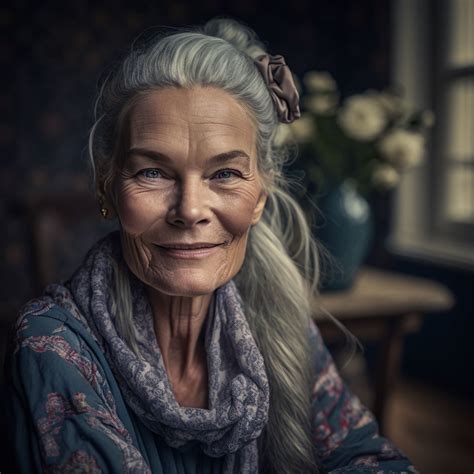 Free image: Grandma at home: a loving portrait - Premium Free AI Generated stock photos - cgfaces