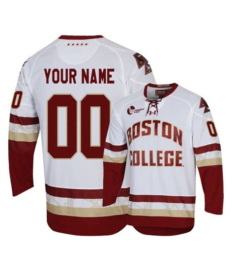 Custom Boston College Eagles Hockey Jerseys