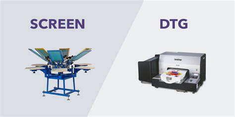 DTG Printing VS Screen Printing - Which One is Better? | Printing labels, Screen printing ...