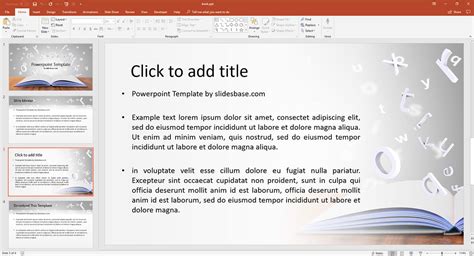 Open Book Presentation Prezi Template | Prezibase