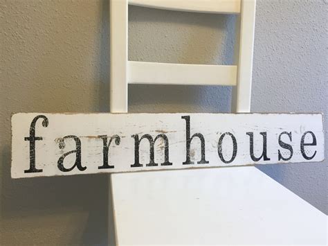 Made to Order Rustic Wooden farmhouse Sign Farmhouse Decor | Etsy