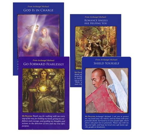 Archangel Michael Oracle Cards Tarot Deck 44 Cards/set Tarot | Etsy