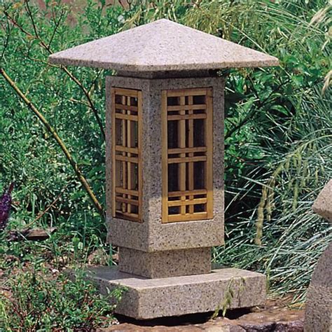 Japanese stone lanterns zen rock garden lighting – Artofit