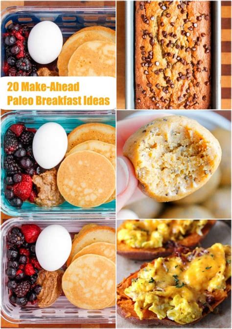 20 Make-Ahead Paleo Breakfast Ideas - Smile Sandwich