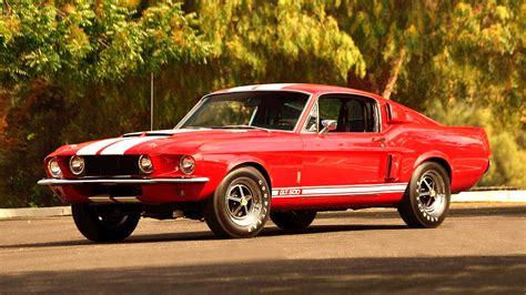 MUSCLE CAR COLLECTION : The Amazing Red Ford Mustang Shelby GT500 Cobra ...