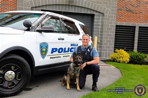 Meet K9 Atlas, the Newest Member of the Wells, Maine, Police Dept