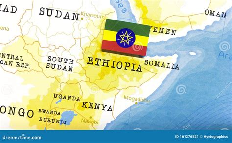 Ethiopia In World Map