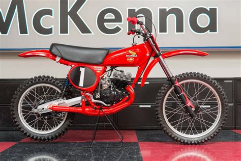 1976 Honda Elsinore CR125M FMF – Iconic Motorbike Auctions