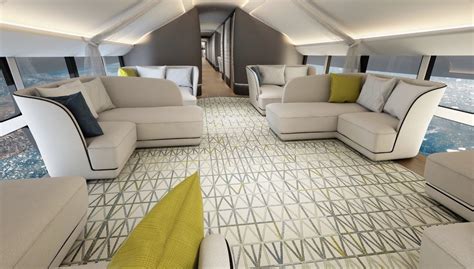 New glass-floored Airlander 10 airline looks like a flying yacht