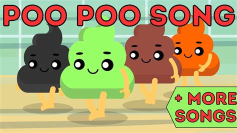 The Poo Poo Song For Children | Kids Songs About Poo - YouTube