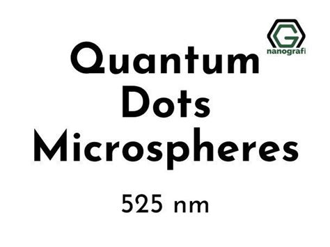 Quantum Dots Microspheres 525 nm