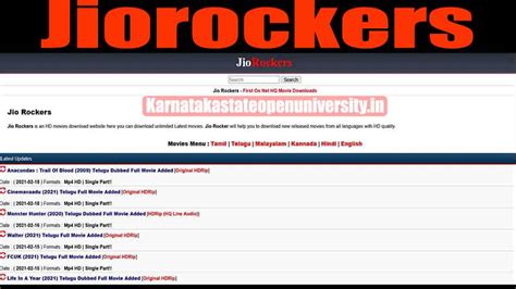 Jio Rockers 2024 Streaming Bollywood Hollywood Telugu Kotha Tamil Movies Download JioRockers.com